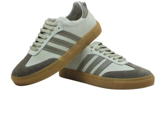 Bağcıklı Bayan Sneaker Ayakkabı Krem 86 FLR 3020 - 5