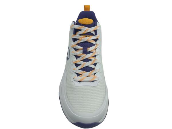 Bağcıklı Erkek Sneaker Ayakkabı Beyaz-Mor 88 JAX  - 3