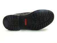 Bağcıklı-Fermuarlı Erkek Deri Bot - Kahve - 17400 - 4