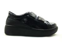 Bayan Sneaker Ayakkabı - Siyah - 301 - 1
