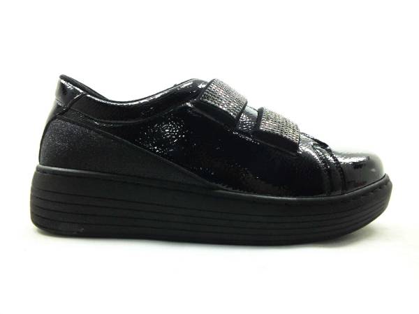 Bayan Sneaker Ayakkabı - Siyah - 301 - 1