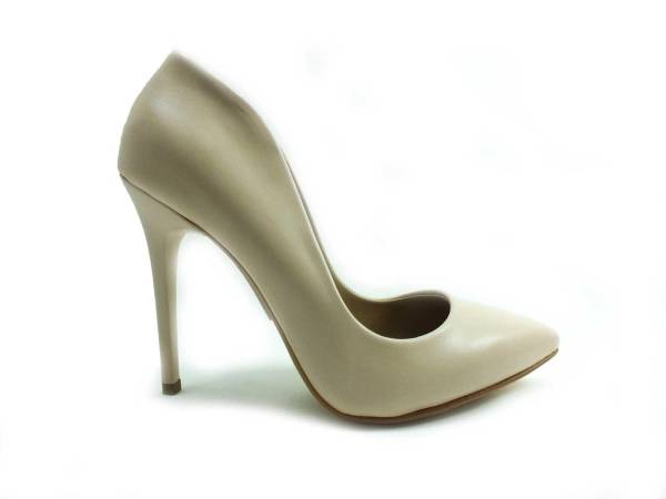 Caprito İnce Topuklu Kadın Stiletto - Ten-Cilt 13 1800 - 2