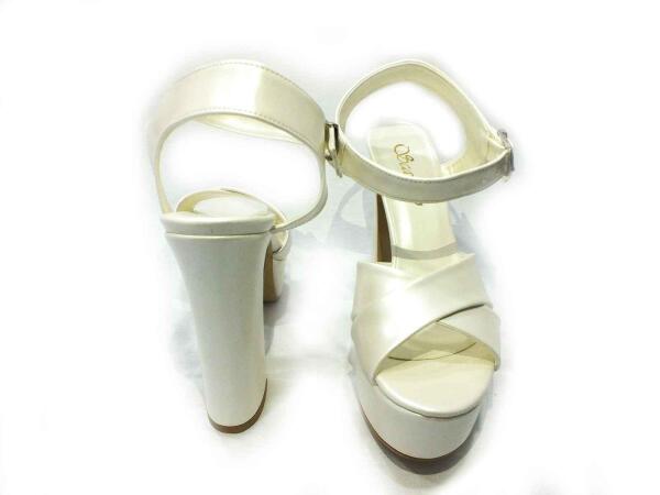 Çarıkçım 12 cm Topuklu Platformlu Ayakkabı Sedef 114 85 - 5