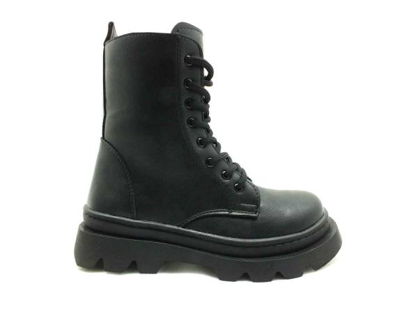 Çarıkçım Bağcıklı - Fermuarlı Bot Siyah 118 4000 - 1