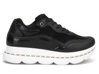 Çarıkçım Kadın Sneaker Ayakkabı Siyah-Beyaz - 1