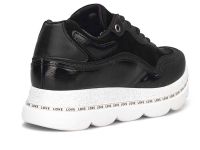 Çarıkçım Kadın Sneaker Ayakkabı Siyah-Beyaz - 4