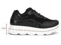 Çarıkçım Kadın Sneaker Ayakkabı Siyah-Beyaz - 5