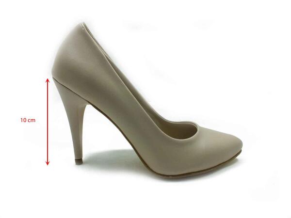 Çarıkçım Stiletto Ayakkabı Ten-Cilt 61 700 - 5