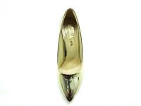 Çarıkçım Stiletto Kadın Ayakkabı Altın-Ayna 61 700 - 3