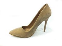 Çarıkçım Stiletto Kadın Ayakkabı Ten-Süet 114 1519 - 3