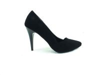 Çarıkçım Topuklu-Stiletto Ayakkabı xSiyah-Süet 61 701 - 1