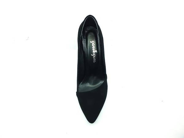 Çarıkçım Topuklu-Stiletto Ayakkabı xSiyah-Süet 61 701 - 3