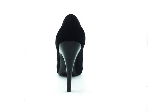 Çarıkçım Topuklu-Stiletto Ayakkabı xSiyah-Süet 61 701 - 4