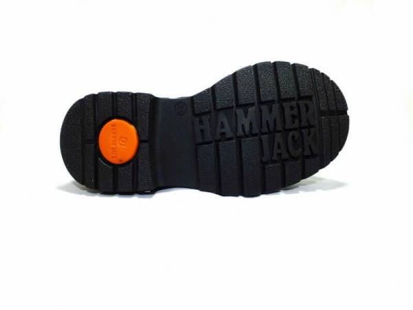 Bağcıklı-Fermuarlı Çocuk Deri Bot - Siyah - 17600-F - 4