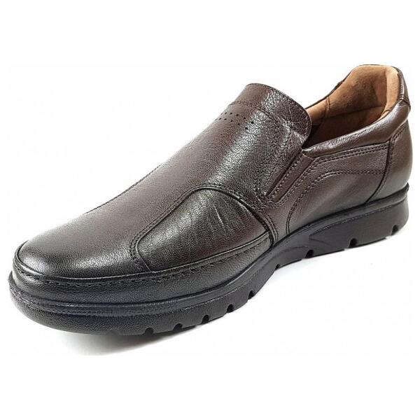 Forelli Hakiki Deri Comfort Erkek Ayakkabı Kahverengi 59 32606 - 3
