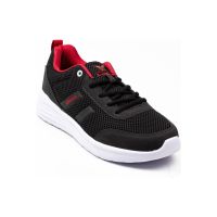 Kinetix Erkek Günlük Spor Ayakkabı Siyah-Kırmızı 01 TASCO MESH M - 1