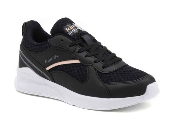Kinetix Kadın Sneaker Ayakkabı 01 Cayse Tx W Siyah-Pudra - 1