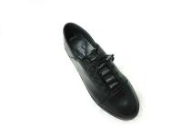 Marine Shoes Hakiki Deri Günlük Kadın Ayakkabı Siyah-Siyah 86 K196 - 3
