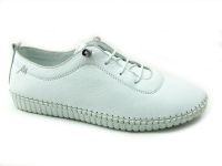 Marine Shoes Hakiki Deri Günlük Kadın Ayakkabısı Beyaz 86 296 - 1
