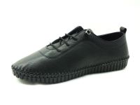 Marine Shoes Hakiki Deri Günlük Kadın Ayakkabısı Siyah 86 296 - 3