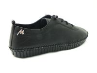 Marine Shoes Hakiki Deri Günlük Kadın Ayakkabısı Siyah 86 296 - 4