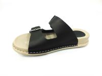 Marine Shoes Hakiki Deri Kadın Terlik Siyah 86 P32 - 3