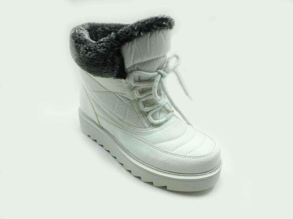 Marine Shoes Kürklü Termal Kar Botu Beyaz-Rugan 86 4013 - 2