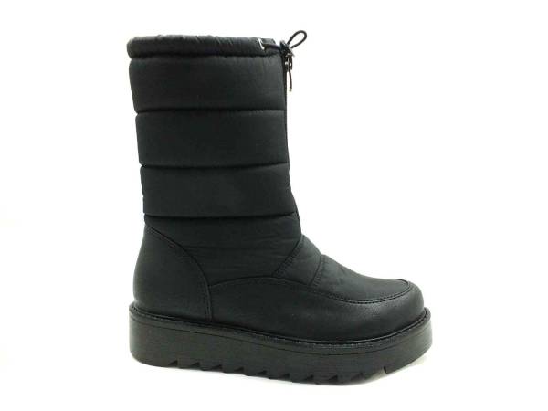 Marine Shoes Kürklü Termal Kar Botu Siyah 86 4000-1 - 1
