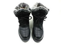 Marine Shoes Kürklü Termal Kar Botu Siyah-Rugan 86 4013 - 5