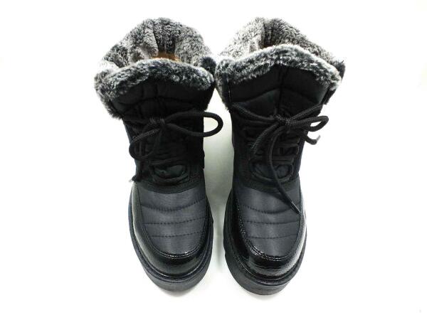 Marine Shoes Kürklü Termal Kar Botu Siyah-Rugan 86 4013 - 5