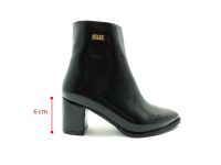 Marine Shoes Topuklu Klasik Rugan Bot Siyah 86 21K-05 - 5