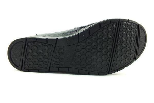 Ortopedik Comfort Bayan Ayakkabı - Siyah - 25182 - 4