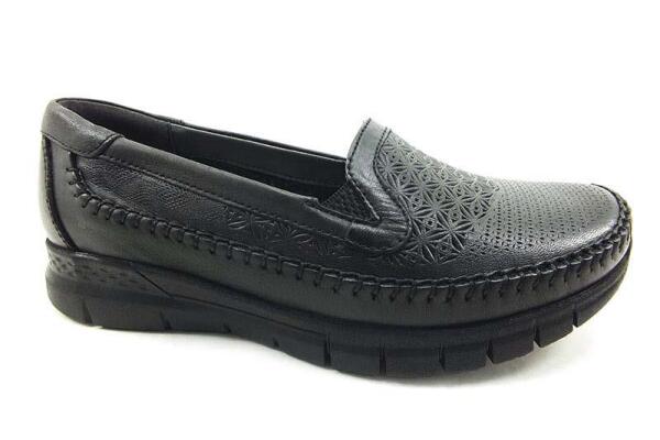 Ortopedik Comfort Bayan Ayakkabı - Siyah - 29413 - 1