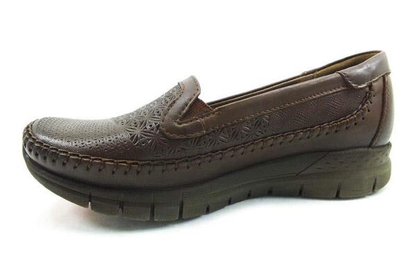 Ortopedik Comfort Bayan Ayakkabı - Taba - 29413 - 2