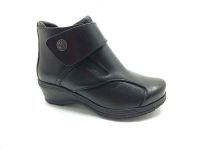 Ortopedik Comfort Cırtlı Bayan Bot - Siyah - 25651 - 1