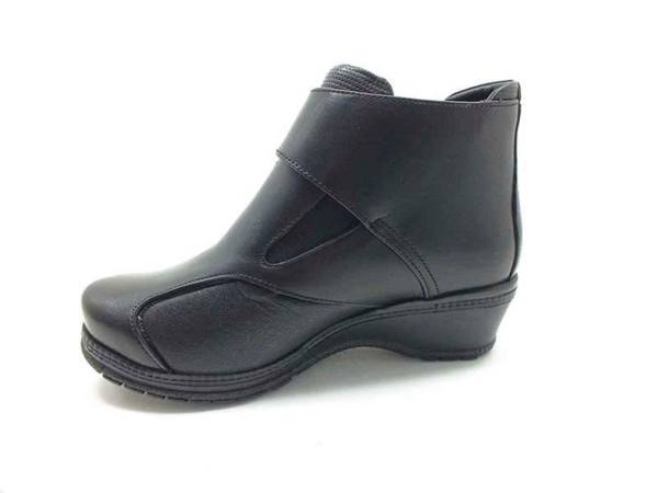Ortopedik Comfort Cırtlı Bayan Bot - Siyah - 25651 - 2