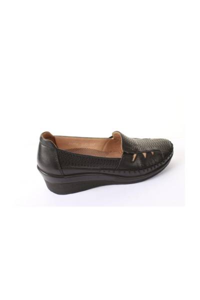 Ortopedik Comfort Bayan Ayakkabı - Siyah - 26202 - 3