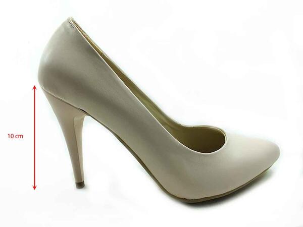 Çarıkçım Stiletto Ayakkabı - Pudra - 700 - 5
