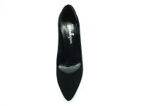 Çarıkçım Stiletto Ayakkabı - Siyah-Süet - 700 - 3