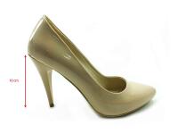 Çarıkçım Stiletto Ayakkabı - Ten-Rugan - 700 - 5