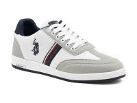 U.S. Polo Assn. Sneaker Erkek Ayakkabı Beyaz 47 Kares - 1