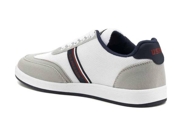 U.S. Polo Assn. Sneaker Erkek Ayakkabı Beyaz 47 Kares - 3